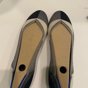 Rothy’s Black and White Flats size 11